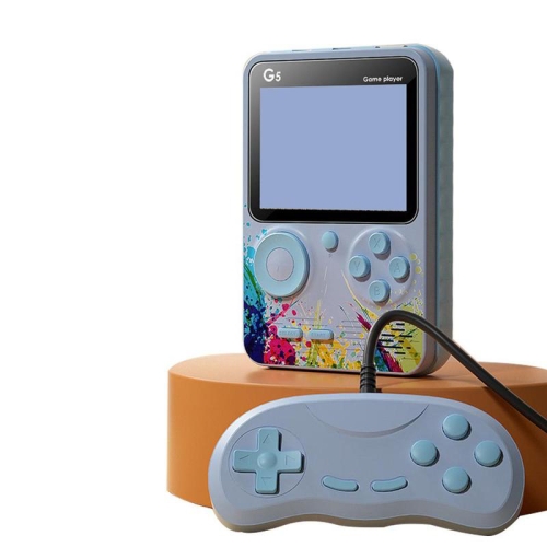 G5 Retro Children Macaron Handheld Game Console Color Screen Built-In 500 Games, Style: Double (Gray)
G5 Retro Children Macaron Handheld Game Console Color Screen Built-In 500 Games, Style: Double (Gray)