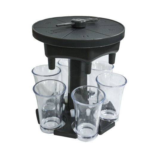 6 Cups Wine Dispenser Automatic Diversion Wine Pourer With Game Turntable, Style: Hexagon Gray with Transparent Cup
6 Cups Wine Dispenser Automatic Diversion Wine Pourer With Game Turntable, Style: Hexagon Gray with Transparent Cup