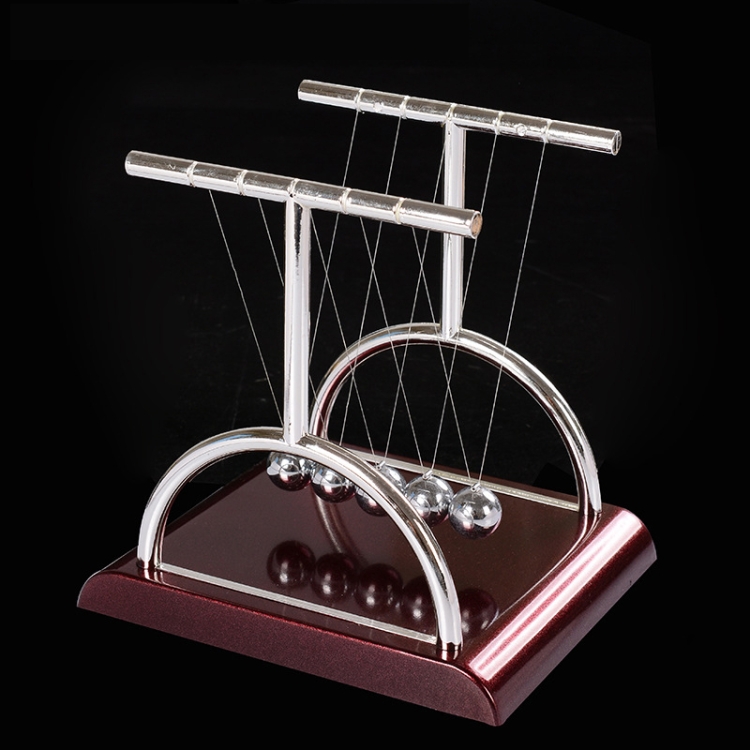 2 PCS Newton Pendulum Hits Ball Physics Education Model Home Office Decoration Ornaments,Style: N0233 Large T Type
2 PCS Newton Pendulum Hits Ball Physics Education Model Home Office Decoration Ornaments,Style: N0233 Large T Type