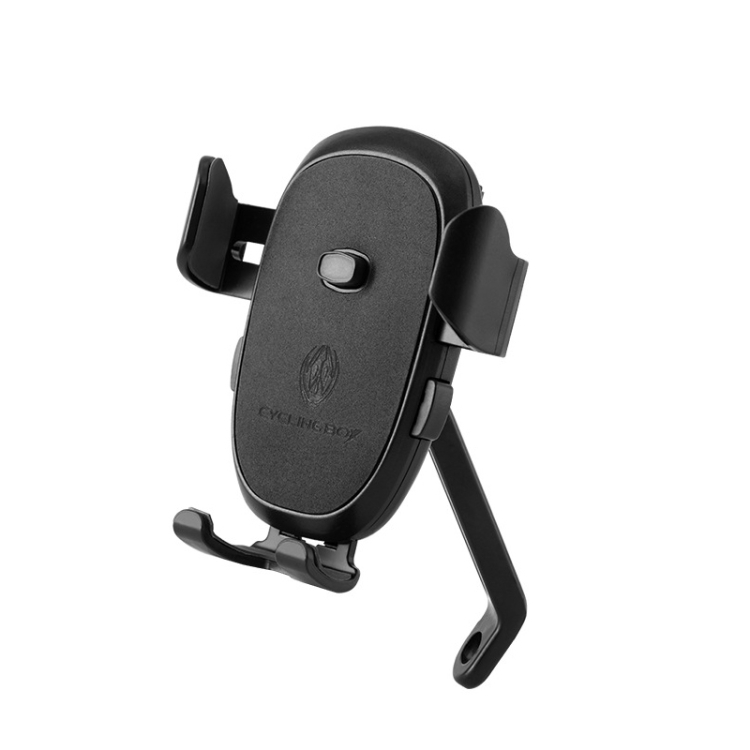 2 PCS CYCLINGBOX BG-2930 Bicycle Mobile Phone Frame Plastic One-Click Lock Mobile Phone Bracket, Style: Rearview Mirror Installation (Black)
2 PCS CYCLINGBOX BG-2930 Bicycle Mobile Phone Frame Plastic One-Click Lock Mobile Phone Bracket, Style: Rearview Mirror Installation (Black)