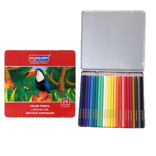 SKYGLORY Drawing Sketch Coloring HB6 Corner Colored Pencil, Lead color: 24 Colors
SKYGLORY Drawing Sketch Coloring HB6 Corner Colored Pencil, Lead color: 24 Colors