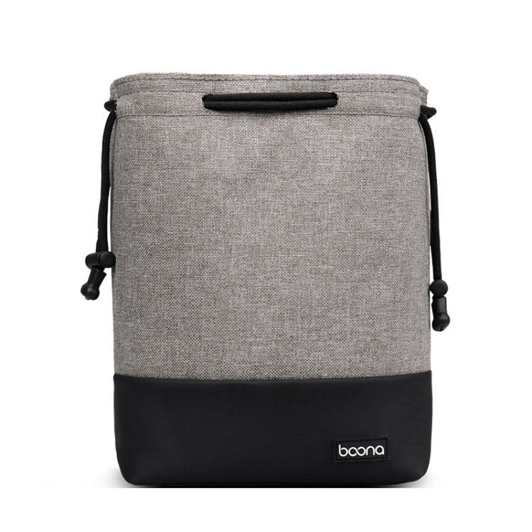 Baona Waterproof Micro SLR Camera Bag Protective Cover Drawstring Pouch Bag, Color: Medium Gray
Baona Waterproof Micro SLR Camera Bag Protective Cover Drawstring Pouch Bag, Color: Medium Gray
