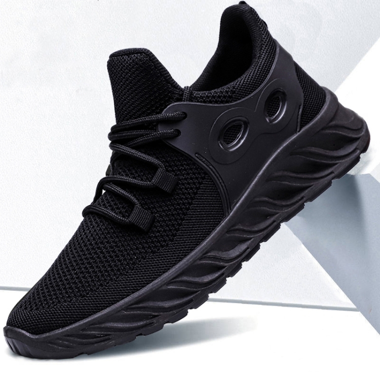 XKDF Flying Weaving Comfortable Male Sports Shoes Spring Soft Sole Men Running Shoes, Size: 44(Black)
XKDF Flying Weaving Comfortable Male Sports Shoes Spring Soft Sole Men Running Shoes, Size: 44(Black)