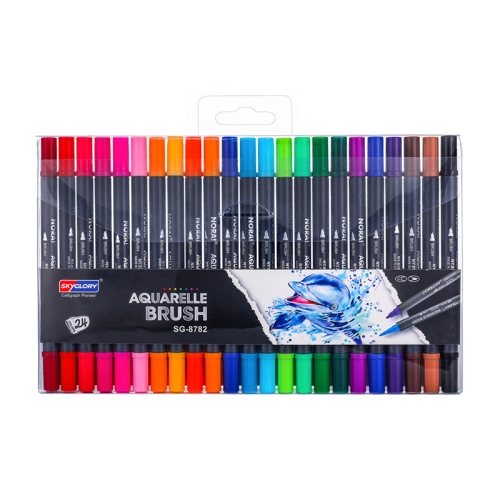 Skyglory Children Graffiti Painting Water-Soluble Marker Pen Set, Specification: 24 Colors
Skyglory Children Graffiti Painting Water-Soluble Marker Pen Set, Specification: 24 Colors