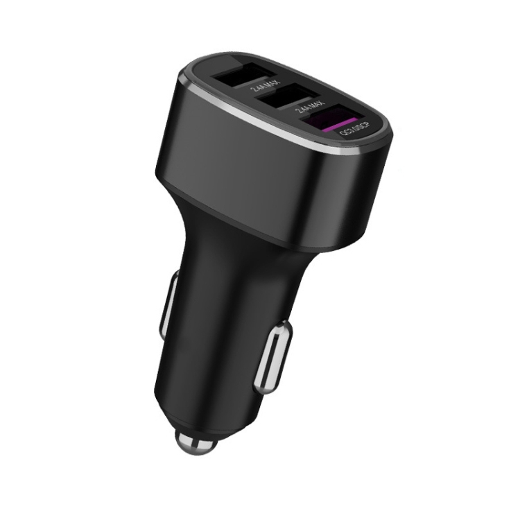 Three USB Ports Car Fast Charging Charger For Huawei/For OPPO/VIVO/OnePlus And Other Flash Charging, Model: GT680 Black
Three USB Ports Car Fast Charging Charger For Huawei/For OPPO/VIVO/OnePlus And Other Flash Charging, Model: GT680 Black