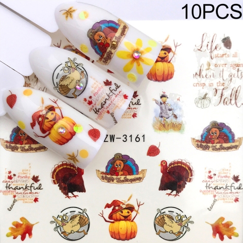 10 PCS Nail Stickers Water Decal Animal Flower Plant Pattern 3D Manicure Sticker Nail Art Decoration(YZW-3161)
10 PCS Nail Stickers Water Decal Animal Flower Plant Pattern 3D Manicure Sticker Nail Art Decoration(YZW-3161)