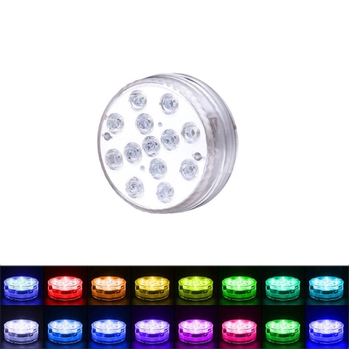 LED Remote Control Diving Light Pool Waterproof Underwater Lamp, Spec: 7cm 13 LEDs+IR 28-key Remote Control(1 PC + 1 Remote Control)
LED Remote Control Diving Light Pool Waterproof Underwater Lamp, Spec: 7cm 13 LEDs+IR 28-key Remote Control(1 PC + 1 Remote Control)