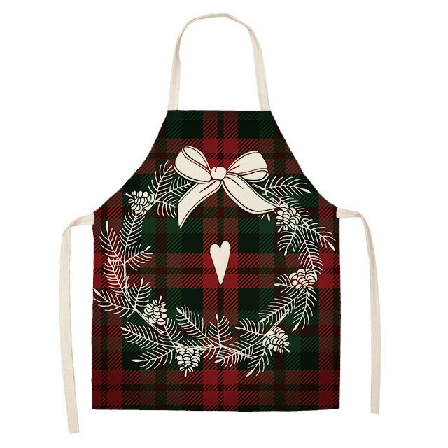2 PCS Christmas Plaid Series Cotton And Linen Apron Household Cleaning Overalls, Specification: 68 x 55cm(WQ-001306)
2 PCS Christmas Plaid Series Cotton And Linen Apron Household Cleaning Overalls, Specification: 68 x 55cm(WQ-001306)