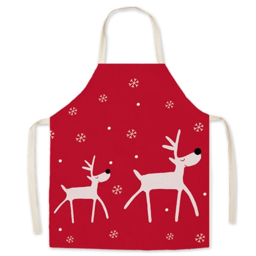 2 PCS Christmas Linen Printed Apron Christmas Gift Adult Children Parent-Child Overalls, Specification: 65x75cm(Deer)
2 PCS Christmas Linen Printed Apron Christmas Gift Adult Children Parent-Child Overalls, Specification: 65x75cm(Deer)