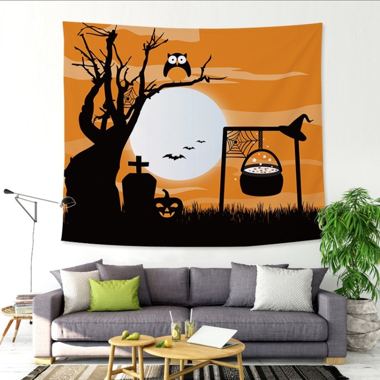 Halloween Funny Fabric Background Wall Tapestry Bar Decoration Tapestry, Size: 150x100cm(Stew)
Halloween Funny Fabric Background Wall Tapestry Bar Decoration Tapestry, Size: 150x100cm(Stew)