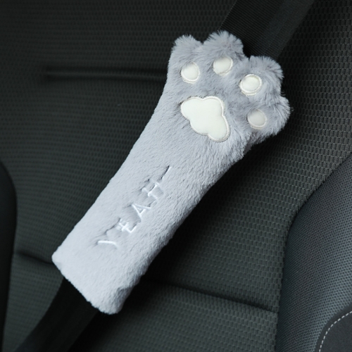Car Plush Head Pillow Cat Claw Car Neck Pillow Car Female Decorative Supplies, Colour: Gray Shoulder Pad
Car Plush Head Pillow Cat Claw Car Neck Pillow Car Female Decorative Supplies, Colour: Gray Shoulder Pad
