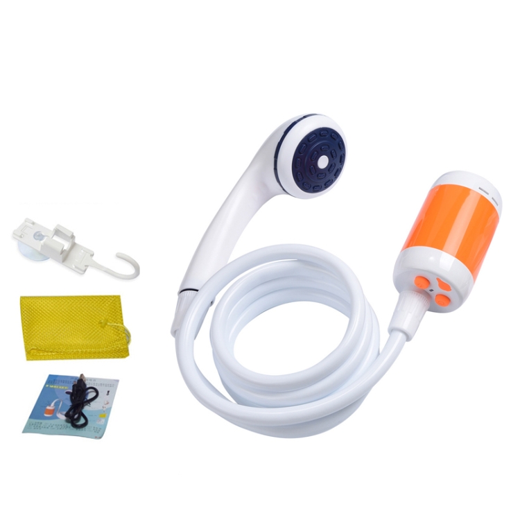 LLT-ES01 Electric Pet Shower Outdoor Camping Bath Device, Style: Standard (Orange White)
LLT-ES01 Electric Pet Shower Outdoor Camping Bath Device, Style: Standard (Orange White)