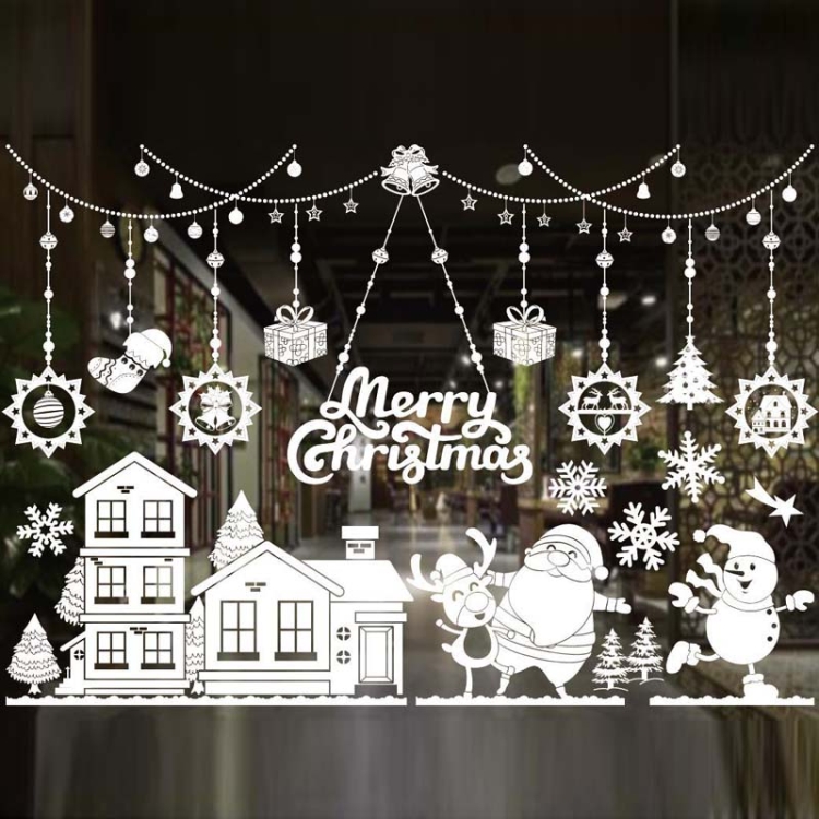 3 PCS Christmas Decoration Window Stickers Wall Stickers Shopping Mall Supermarket Window Decoration(White A58)
3 PCS Christmas Decoration Window Stickers Wall Stickers Shopping Mall Supermarket Window Decoration(White A58)