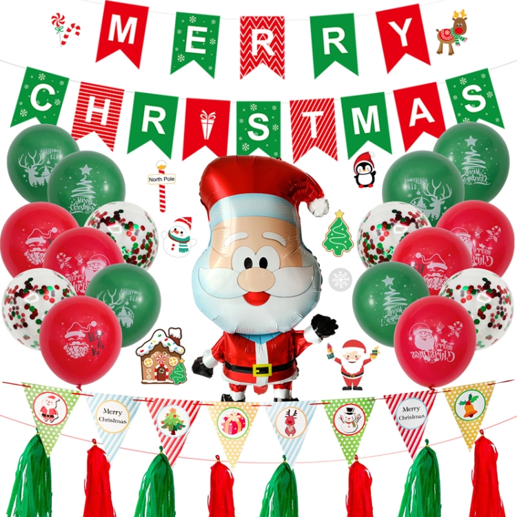 Christmas Pull Flag Aluminum Film Balloon Window Party Decoration Balloons Set(Cute Elderly)
Christmas Pull Flag Aluminum Film Balloon Window Party Decoration Balloons Set(Cute Elderly)