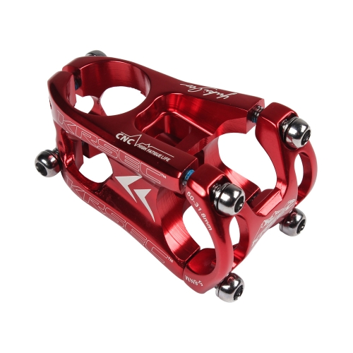 KRSEC CNC Ultra Light Short-Handed Mountain Bike Aluminum Alloy 50mm Riser, Colour: Full Red
KRSEC CNC Ultra Light Short-Handed Mountain Bike Aluminum Alloy 50mm Riser, Colour: Full Red
