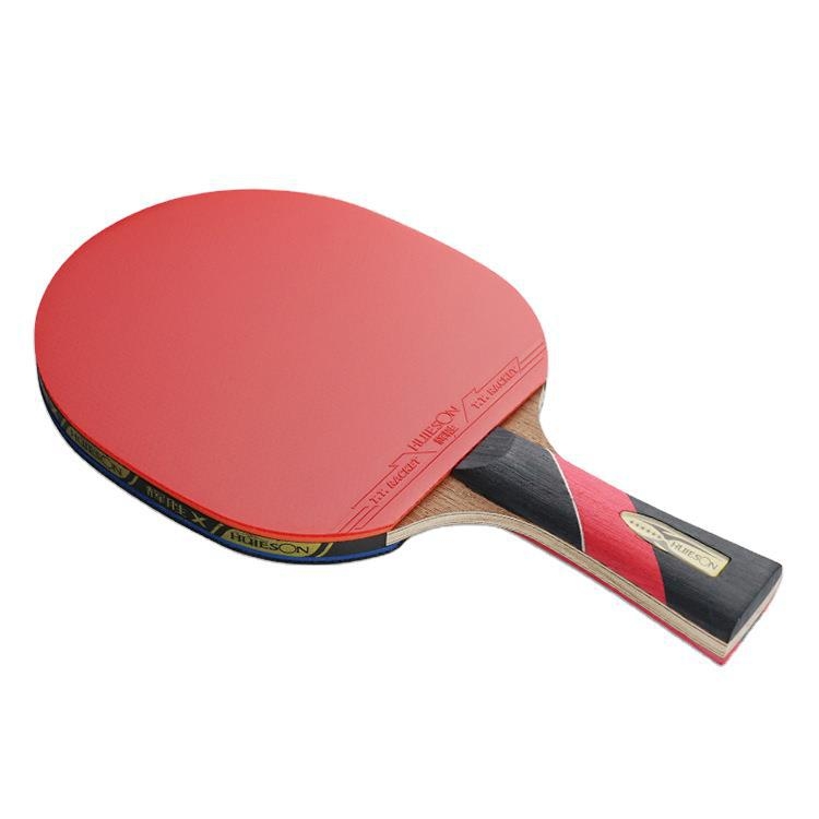 HUIESON HS-LX Six Star 5-Layer Chicken Wing Tip + 2 Layer Carbon Double Side Continuous Table Tennis Single Racket(Hand-shake Grip Racket)
HUIESON HS-LX Six Star 5-Layer Chicken Wing Tip + 2 Layer Carbon Double Side Continuous Table Tennis Single Racket(Hand-shake Grip Racket)