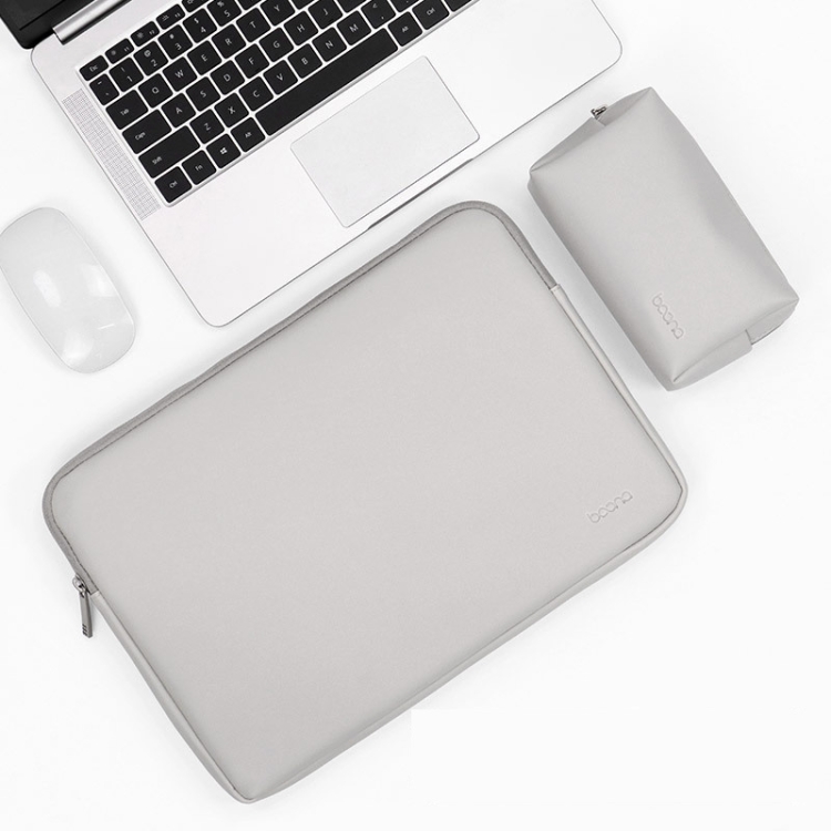 Baona BN-Q001 PU Leather Laptop Bag, Colour: Gray + Power Bag, Size: 15/15.6 inch
Baona BN-Q001 PU Leather Laptop Bag, Colour: Gray + Power Bag, Size: 15/15.6 inch