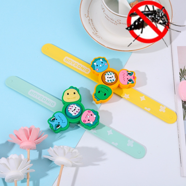 2 PCS Rotating Mosquito Repellent Snap Ring Anti-mosquito Bracelet for Children and Adolescents, Colour:Dinosaur Eggs
2 PCS Rotating Mosquito Repellent Snap Ring Anti-mosquito Bracelet for Children and Adolescents, Colour:Dinosaur Eggs
