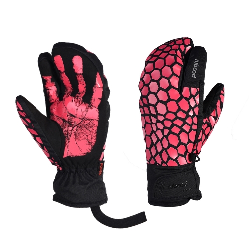 BOODUN Winter Fission Touch Screen Three Finger Ski Gloves Unisex Velvet Cold Protection And Keep Warm Gloves, Size: M(Rose Red)
BOODUN Winter Fission Touch Screen Three Finger Ski Gloves Unisex Velvet Cold Protection And Keep Warm Gloves, Size: M(Rose Red)