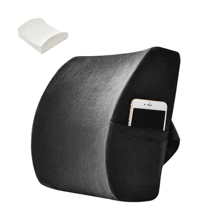 Office Waist Cushion Car Pillow With Pillow Core, Style: Memory Foam(Suede Black)
Office Waist Cushion Car Pillow With Pillow Core, Style: Memory Foam(Suede Black)