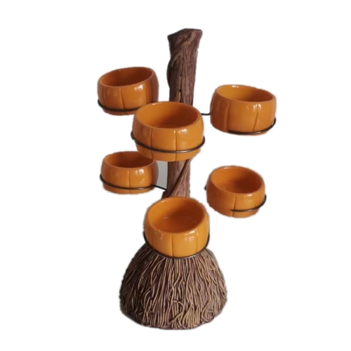 Halloween Pumpkin Snack Bowl Stand Decorative Storage Rack,Style: Six Cups Set
Halloween Pumpkin Snack Bowl Stand Decorative Storage Rack,Style: Six Cups Set