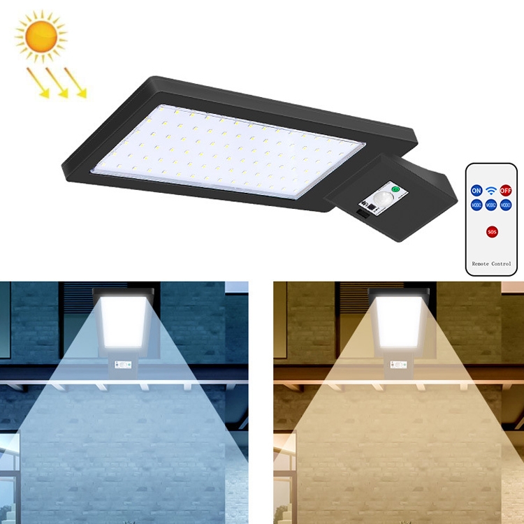 LED Solar Street Lamp Human Body Induction Road Lighting Household Outdoor Garden Light, Style: Remote Control+Sensor(Cold White Light)
LED Solar Street Lamp Human Body Induction Road Lighting Household Outdoor Garden Light, Style: Remote Control+Sensor(Cold White Light)