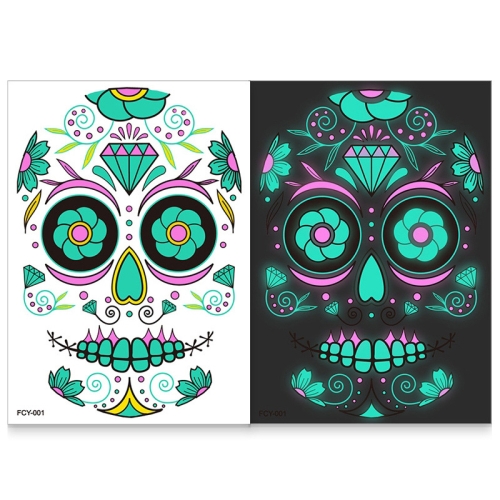 5 PCS Halloween Two-Color Luminous Funny Tattoo Stickers Face Sticker(FCY-001)
5 PCS Halloween Two-Color Luminous Funny Tattoo Stickers Face Sticker(FCY-001)