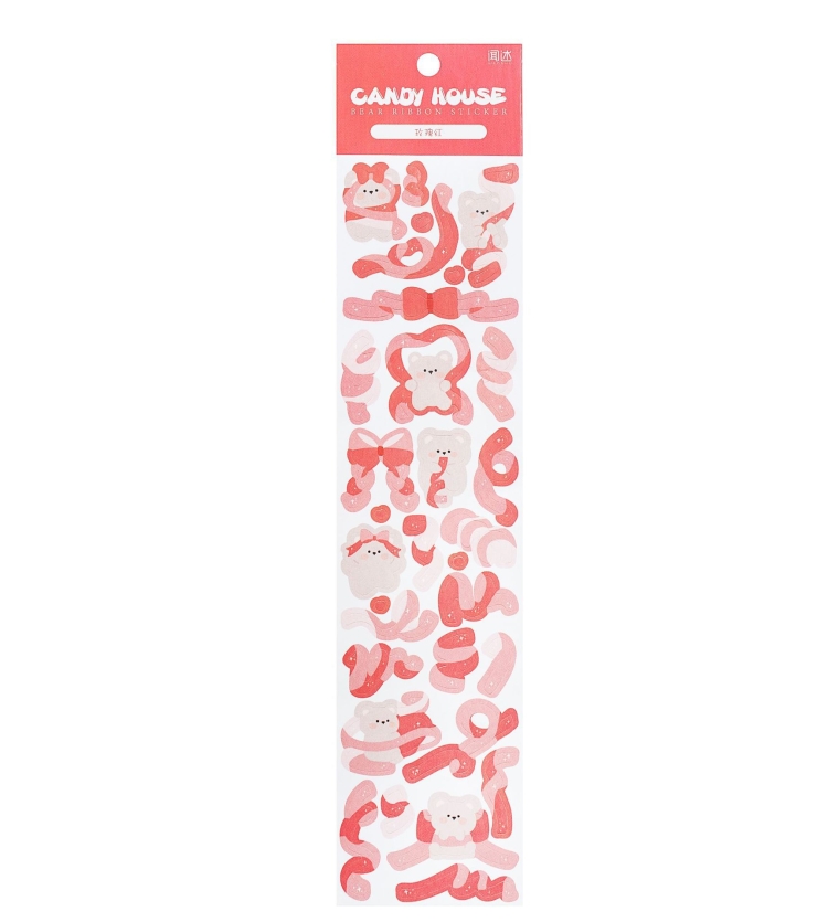 2 Sets 6 in 1 Candy House Series Stickers Hand-Painted Cartoon Cute Ribbon Hand Account DIY Decorative Stickers
2 Sets 6 in 1 Candy House Series Stickers Hand-Painted Cartoon Cute Ribbon Hand Account DIY Decorative Stickers
