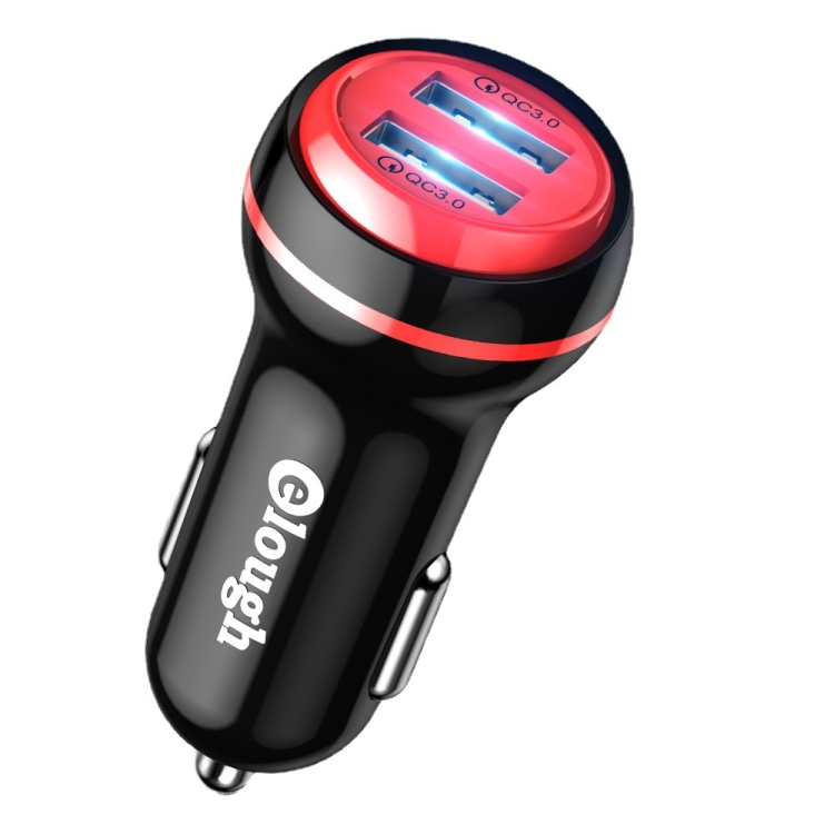 Elough ELK-B13 QC3.0 Car Charging Head Dual USB Car Charge 40W 1 In 2 Fast Charge(Red)
Elough ELK-B13 QC3.0 Car Charging Head Dual USB Car Charge 40W 1 In 2 Fast Charge(Red)