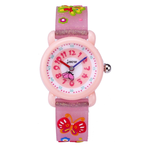 JNEW A335-20082 Children Cartoon 3D Butterfly Waterproof Time Cognitive Silicone Jelly Strap Quartz Watch(Loose Powder Pink)
JNEW A335-20082 Children Cartoon 3D Butterfly Waterproof Time Cognitive Silicone Jelly Strap Quartz Watch(Loose Powder Pink)