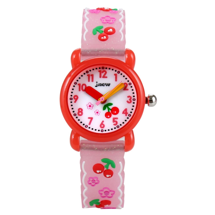 JNEW A335-86236 Children Cute Cartoon Cherry Waterproof 3D Silicone Quartz Watch(Red)
JNEW A335-86236 Children Cute Cartoon Cherry Waterproof 3D Silicone Quartz Watch(Red)