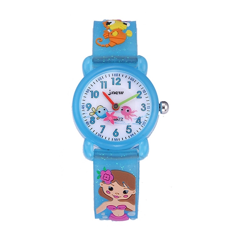 JNEW A335-86261 Children 3D Silicone Cartoon Mermaid Waterproof Quartz Watch(Blue)
JNEW A335-86261 Children 3D Silicone Cartoon Mermaid Waterproof Quartz Watch(Blue)