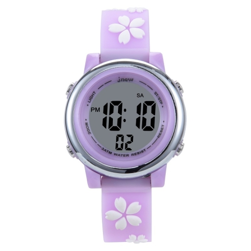 JNEW A380-86195 Children Cartoon Cherry Blossom Waterproof Time Recognition Colorful LED Electronic Watch(Purple)
JNEW A380-86195 Children Cartoon Cherry Blossom Waterproof Time Recognition Colorful LED Electronic Watch(Purple)