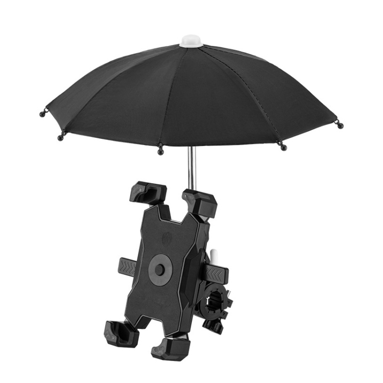 CYCLINGBOX Bicycle Mobile Phone Bracket With Parasol Rider Mobile Phone Frame, Style: Handlebar Installation (Black)
CYCLINGBOX Bicycle Mobile Phone Bracket With Parasol Rider Mobile Phone Frame, Style: Handlebar Installation (Black)