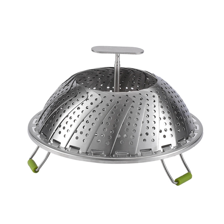 Thickened And Retractable Stainless Steel Round Steamer, Specification: Upgrade Small (9 Inch)
Thickened And Retractable Stainless Steel Round Steamer, Specification: Upgrade Small (9 Inch)