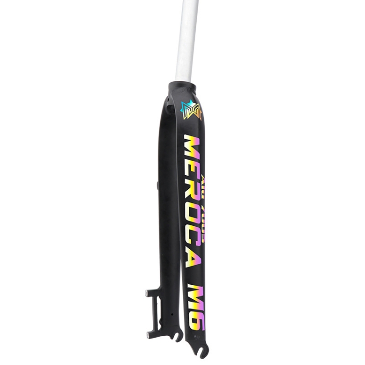 MEROCA Ultra-Light Hard Concatenation M6 Disc Brake Mountain Bike Front Fork A Column(Black + Reflective Sign)
MEROCA Ultra-Light Hard Concatenation M6 Disc Brake Mountain Bike Front Fork A Column(Black + Reflective Sign)