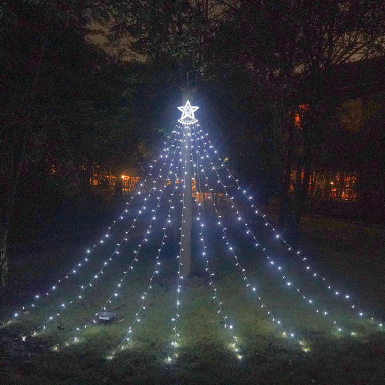 10LM 350 LED Star Waterfall Light Christmas Tree String Lights Outdoor Meteor Light, Plug Spec: EU Plug(White Light)
10LM 350 LED Star Waterfall Light Christmas Tree String Lights Outdoor Meteor Light, Plug Spec: EU Plug(White Light)