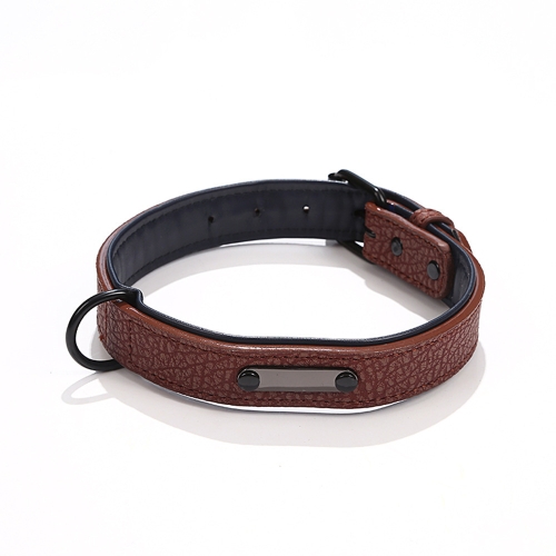 Pet Collar Leather Dog Collar Adjustable Dog Tag Anti-Lost Collar, Size: L 49 x 2.7cm(Brown)
Pet Collar Leather Dog Collar Adjustable Dog Tag Anti-Lost Collar, Size: L 49 x 2.7cm(Brown)
