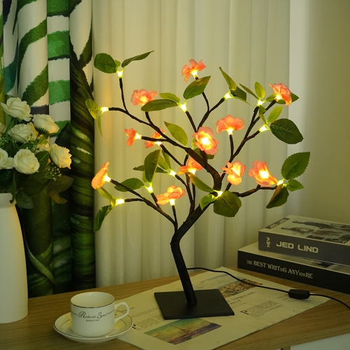 10LM 24 LED Peach Blossom Tree Lamp Interior Decoration Night Light(Warm Light)
10LM 24 LED Peach Blossom Tree Lamp Interior Decoration Night Light(Warm Light)