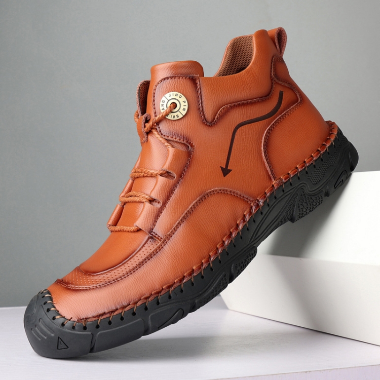 ac007 Autumn And Winter Men Martin Boots Leather High-Top Outdoor Warm Shoes, Size: 47(Brown)
ac007 Autumn And Winter Men Martin Boots Leather High-Top Outdoor Warm Shoes, Size: 47(Brown)
