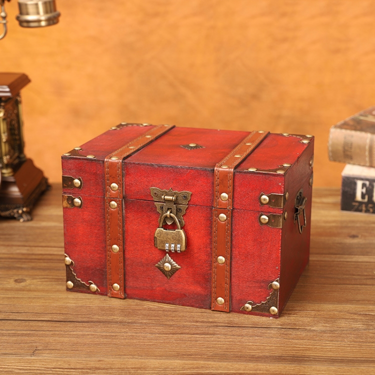 Antique Square Jewelry Storage Box Film And Television Props Wooden Box,Specification: Large Retro Three-digit Lock
Antique Square Jewelry Storage Box Film And Television Props Wooden Box,Specification: Large Retro Three-digit Lock