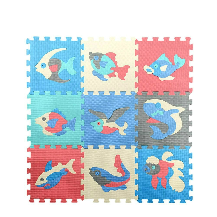 9 PCS Splicing Mobilization EVA Marine Foam Mats Children Educational Toys Puzzle Anti-skid And Anti-fall Crawling Mat(Blue and red)
9 PCS Splicing Mobilization EVA Marine Foam Mats Children Educational Toys Puzzle Anti-skid And Anti-fall Crawling Mat(Blue and red)