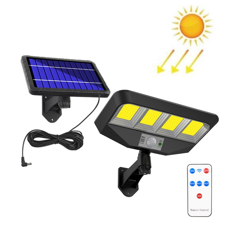 TG-TY081 LED Solar Wall Light Body Sensation Outdoor Waterproof Courtyard Lamp with Remote Control, Style: 138 COB Splitable
TG-TY081 LED Solar Wall Light Body Sensation Outdoor Waterproof Courtyard Lamp with Remote Control, Style: 138 COB Splitable