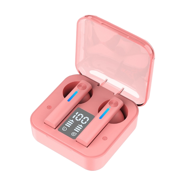 T13 TWS Digital Display Wireless In-Ear Sports Bluetooth Earphones Support Touch Control(Pink)
T13 TWS Digital Display Wireless In-Ear Sports Bluetooth Earphones Support Touch Control(Pink)