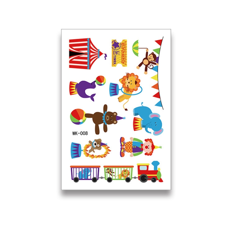 30 PCS Cartoon Cute Tattoo Stickers Children Amusement Park Stickers(WK-008)
30 PCS Cartoon Cute Tattoo Stickers Children Amusement Park Stickers(WK-008)