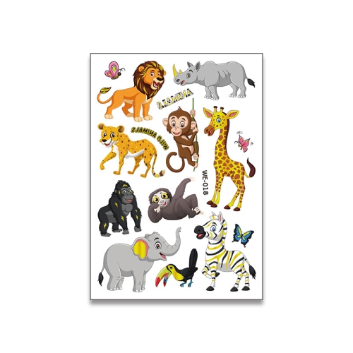 10 PCS Animal Bronzing Cartoon Tattoo Stickers Children Temporary Arm Stickers(WE-018)
10 PCS Animal Bronzing Cartoon Tattoo Stickers Children Temporary Arm Stickers(WE-018)