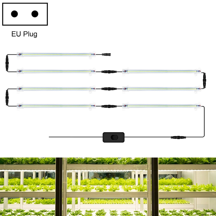 LED Plant Lamp Household Full Spectral Filling Hard Lamp Strip, Style: 30cm 7 Head(Sun Light EU Plug)
LED Plant Lamp Household Full Spectral Filling Hard Lamp Strip, Style: 30cm 7 Head(Sun Light EU Plug)