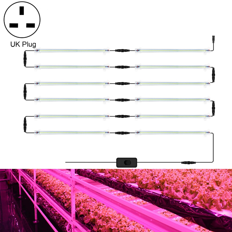 LED Plant Lamp Household Full Spectral Filling Hard Lamp Strip, Style: 30cm 12 Head(Pink Light UK Plug)
LED Plant Lamp Household Full Spectral Filling Hard Lamp Strip, Style: 30cm 12 Head(Pink Light UK Plug)