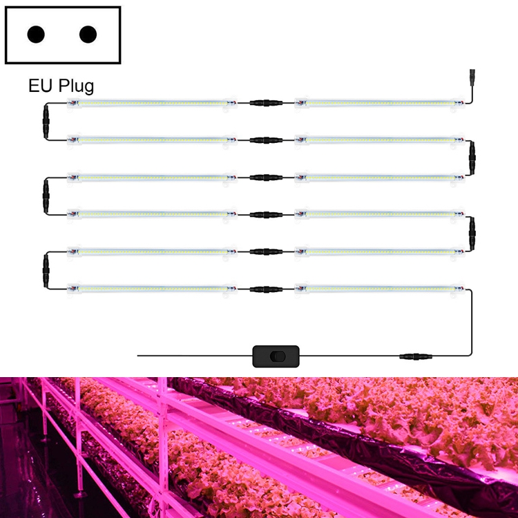 LED Plant Lamp Household Full Spectral Filling Hard Lamp Strip, Style: 30cm 12 Head(Pink Light EU Plug)
LED Plant Lamp Household Full Spectral Filling Hard Lamp Strip, Style: 30cm 12 Head(Pink Light EU Plug)