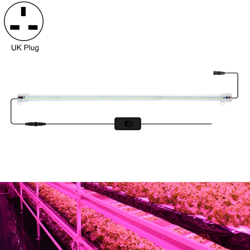 LED Plant Lamp Household Full Spectral Filling Hard Lamp Strip, Style: 50cm 1 Head(Pink Light UK Plug)
LED Plant Lamp Household Full Spectral Filling Hard Lamp Strip, Style: 50cm 1 Head(Pink Light UK Plug)